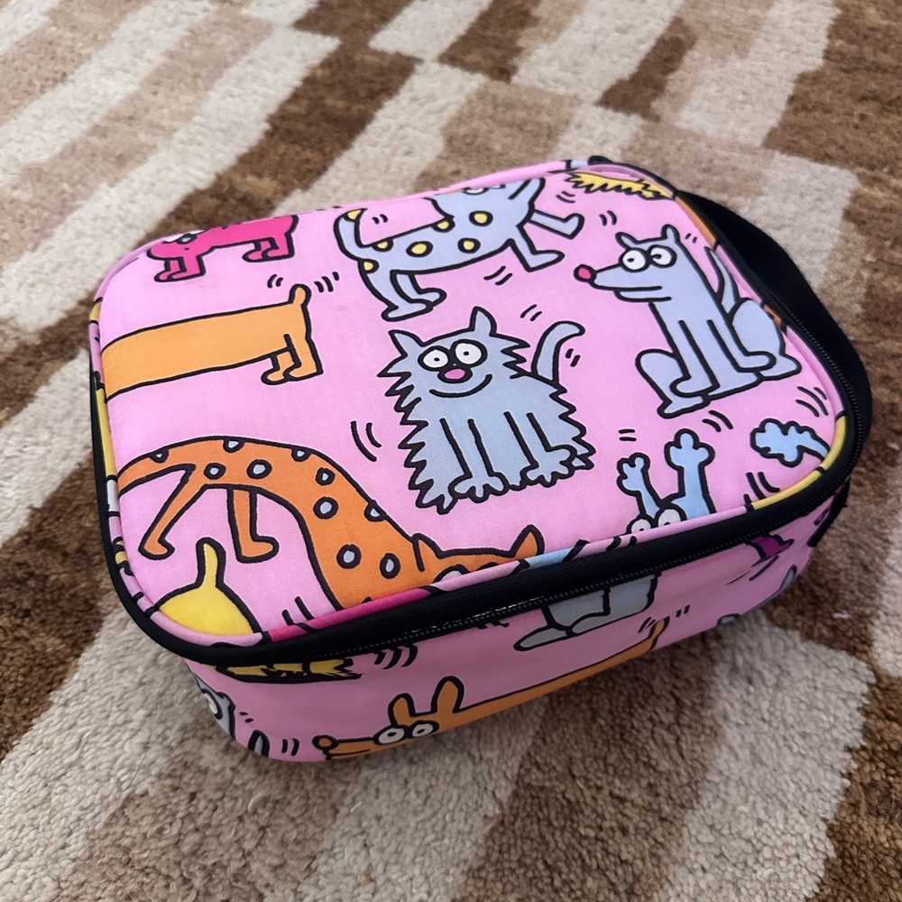 BAGGU lunch box Keith Haring pets